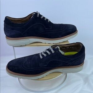 Florsheim Men's Navy Suede Shoes